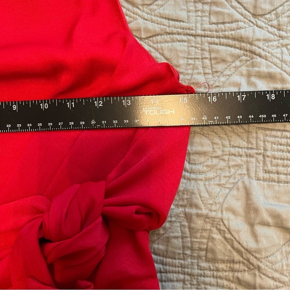 Lulu's Vibrant Red Tie-Front Jumpsuit - Picture 15 of 16